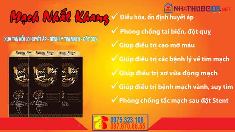 công dụng mạch nhất khang