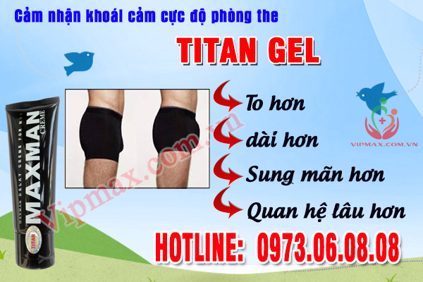 Cách sử dụng gel Titan hiệu quả nhất